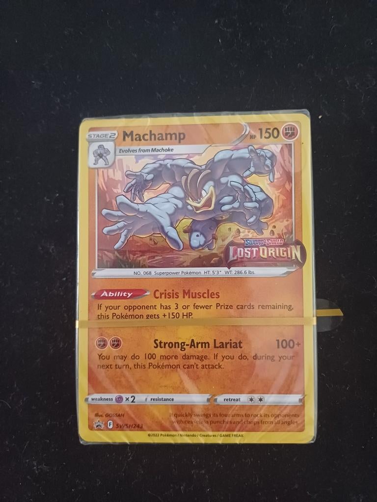 Pokémon Machamp Promo- SWSH243, Ophalen of Verzenden, Meerdere kaarten