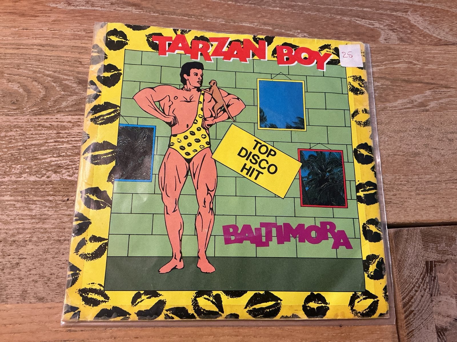 Baltimora - Tarzan Boy (Top Disco Hit) 7 inch vinyl single, Gebruikt, 7 inch, Pop, Overige typen