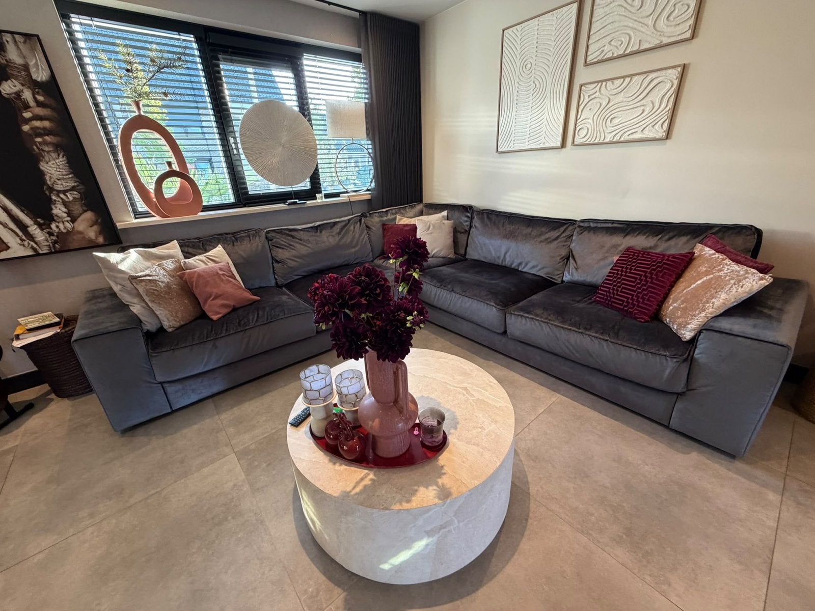 Richmond interieur bank €200, Ophalen, Gebruikt, Overige maten, Hoekbank