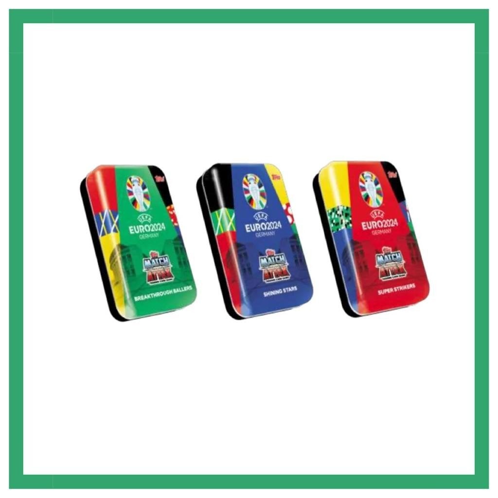 Topps Match Attax EURO 2024 (3) Mega  Tins - Voetbal Kaarten, Spelerskaart, Nieuw, Ophalen of Verzenden, Info@topps.com