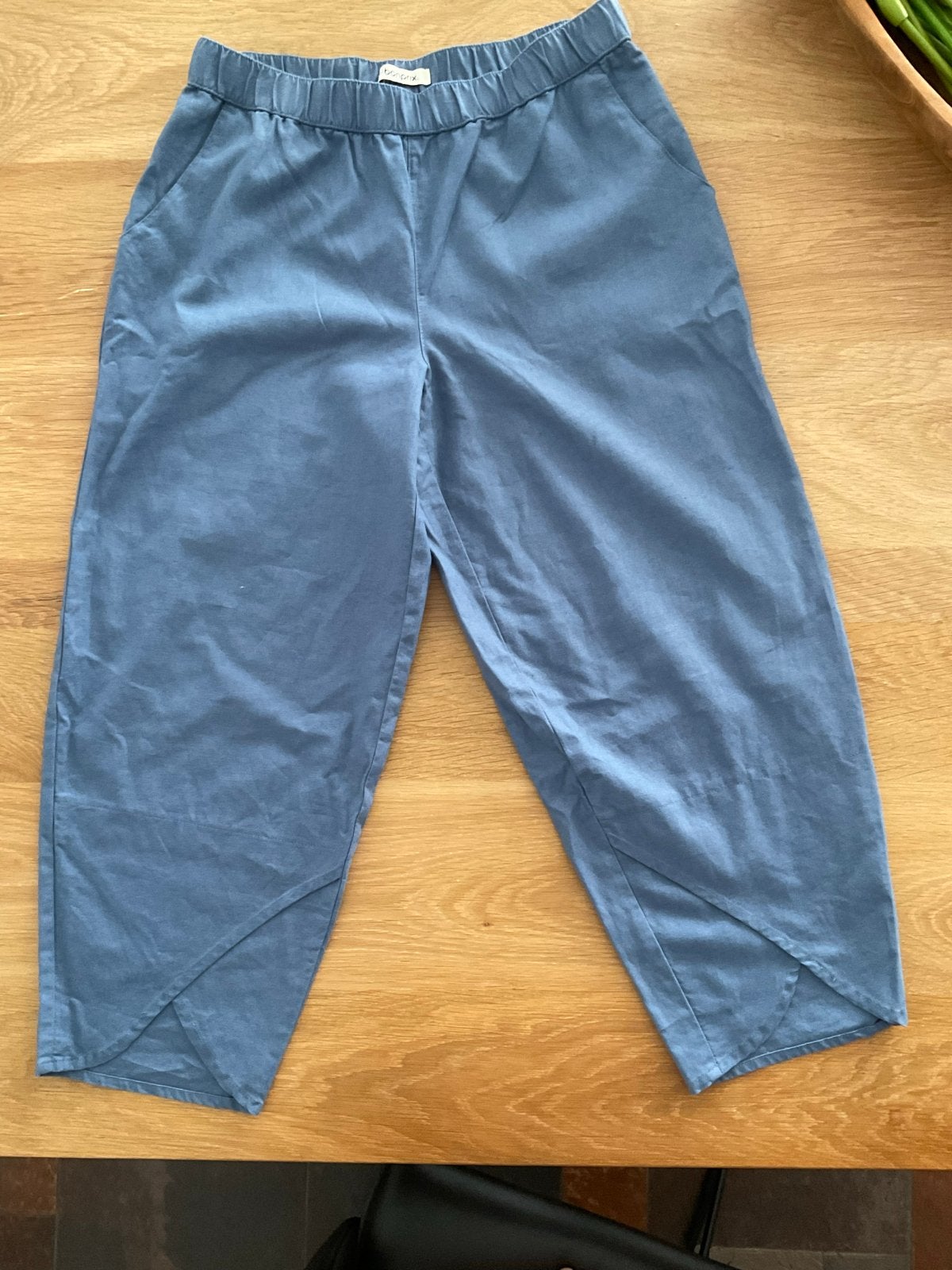 Bronprix indigo blauwe katoenen broek maat 40, Maat 38/40 (M), Blauw, Nieuw, Ophalen of Verzenden