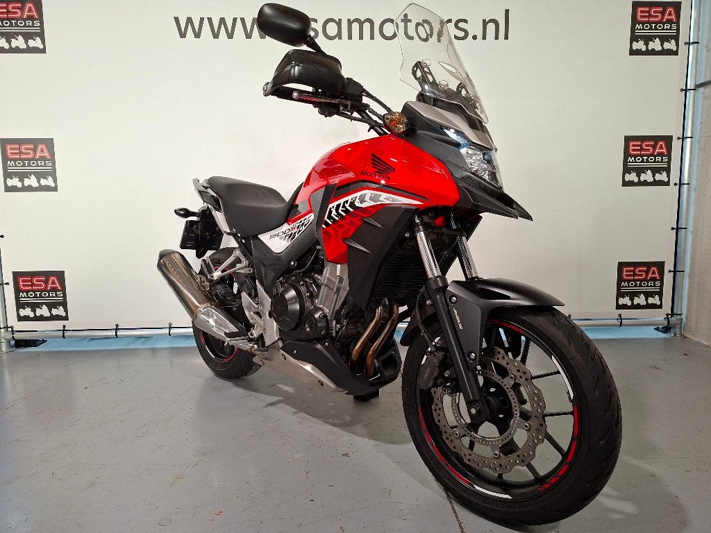 Honda CB 500 X ABS 2017 - A2 motor - handvatverwarming, Motoren, 2 cilinders, Occasion, ABS, Particulier