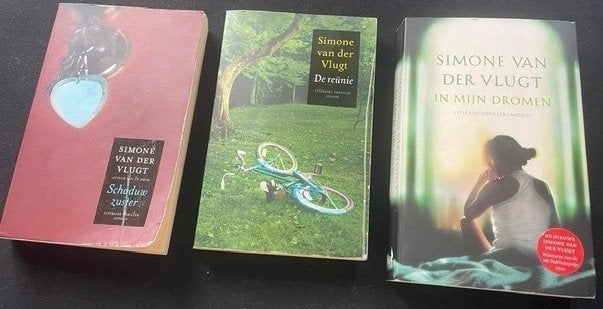 Simone van der Vlugt, 3 boeken, Boeken, Gelezen, Simone van der Vlugt, Ophalen of Verzenden, Nederland