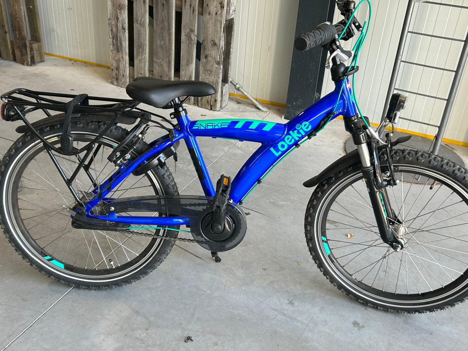 Jongens fiets, Fietsen en Brommers, Fietsen | Jongens, Ophalen, Terugtraprem, 22 inch, Gebruikt