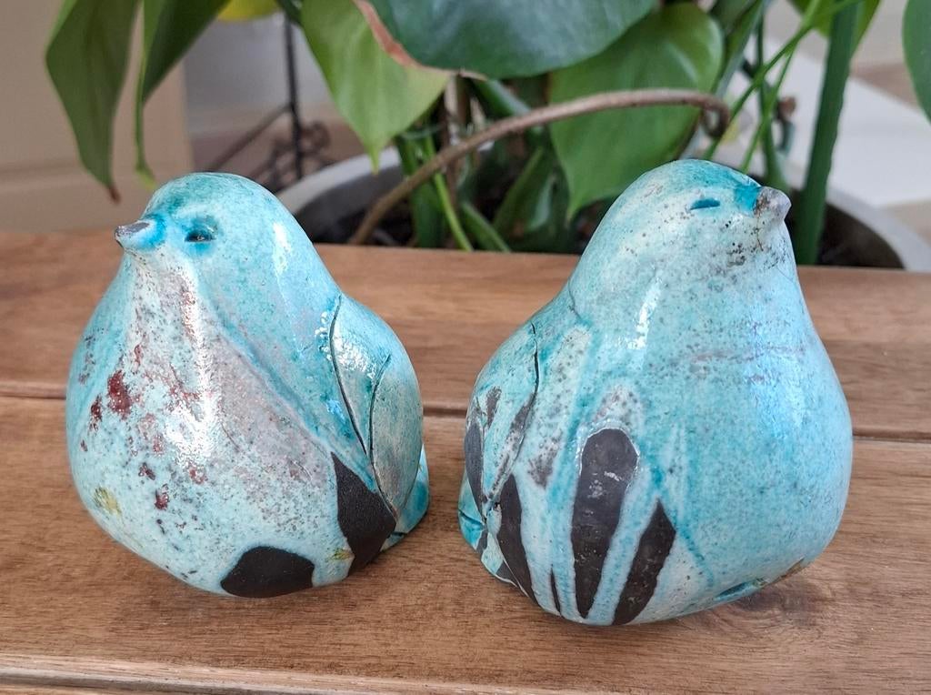 Set keramiek vogeltjes, Ophalen of Verzenden