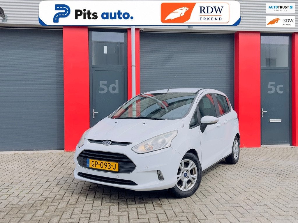 Ford B-Max 1.0 EcoBoost Titanium Ford Dealer Onderhouden, Voorwielaandrijving, Euro 5, 101 pk, Gebruikt
