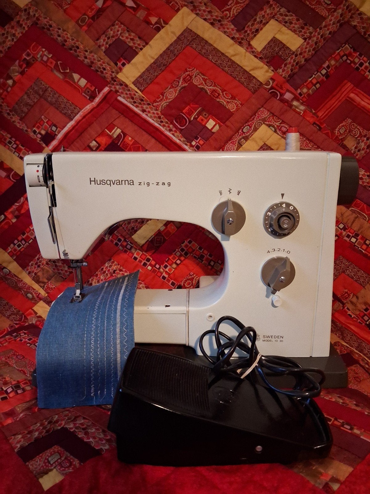Husqvarna Zig-Zag Naaimachine, Ophalen of Verzenden, Gebruikt, Naaimachine, Husqvarna
