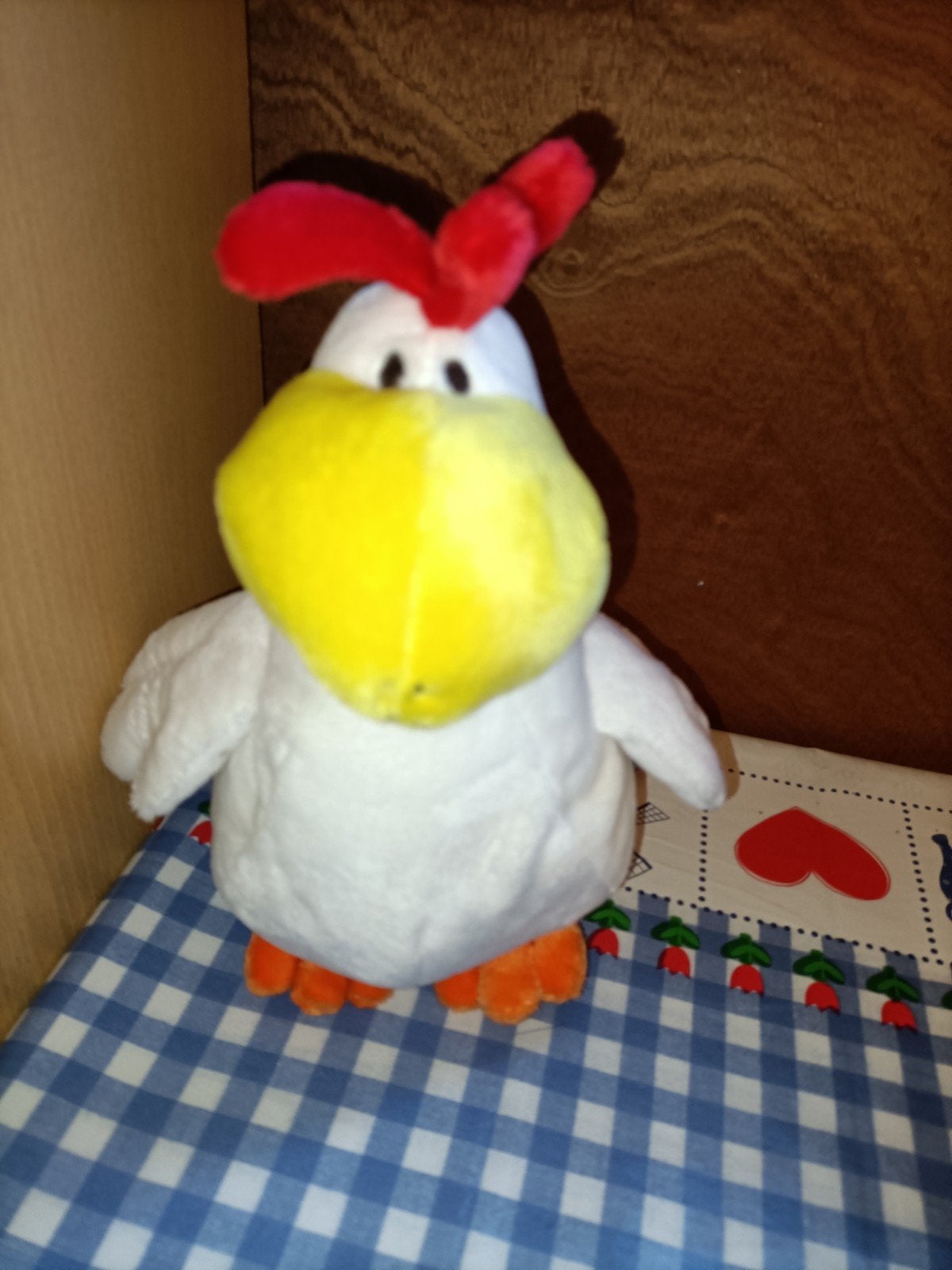 Kip knuffel Albert Heijn 25 cm groot, Ophalen of Verzenden, Zo goed als nieuw, Overige typen