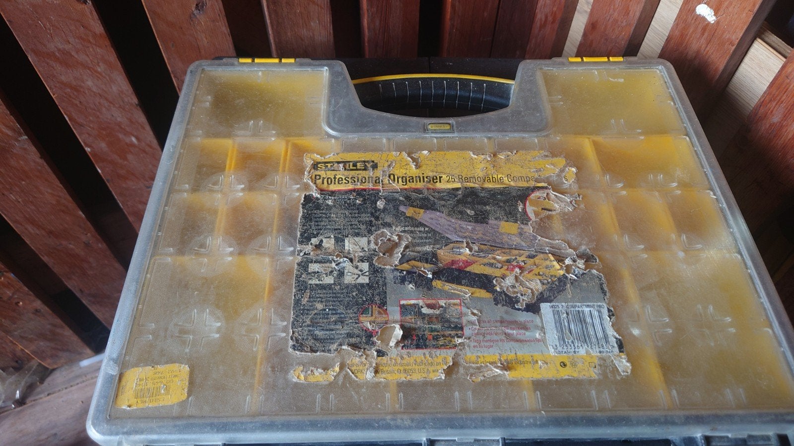 Stanley Professional Organiser + Universele Opbergkoffer, Ophalen of Verzenden, Gebruikt, Gereedschapsopslag, Stanley