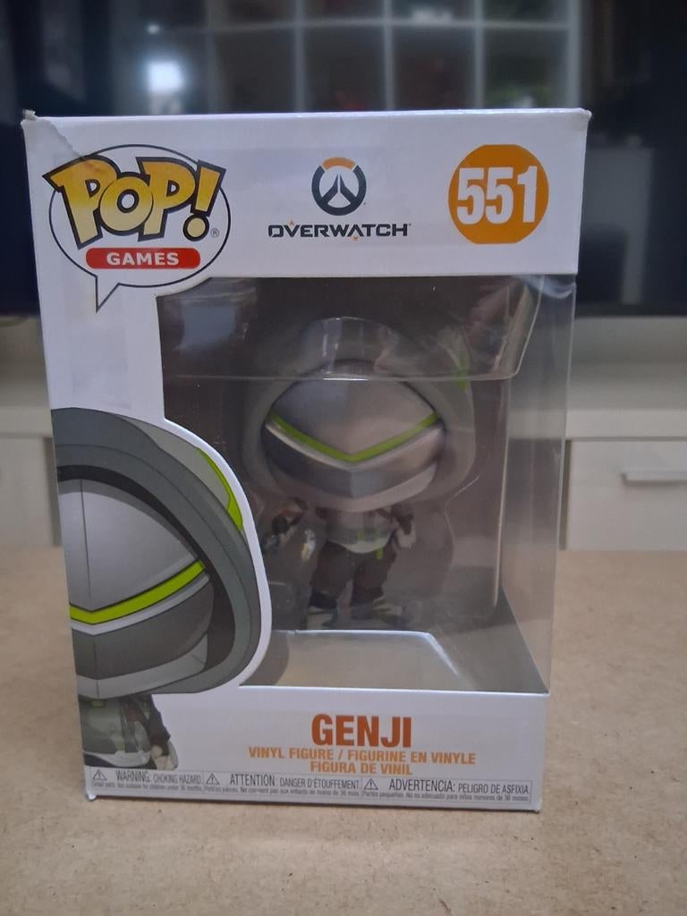 Overwatch funko pop genji, Ophalen of Verzenden, Zo goed als nieuw
