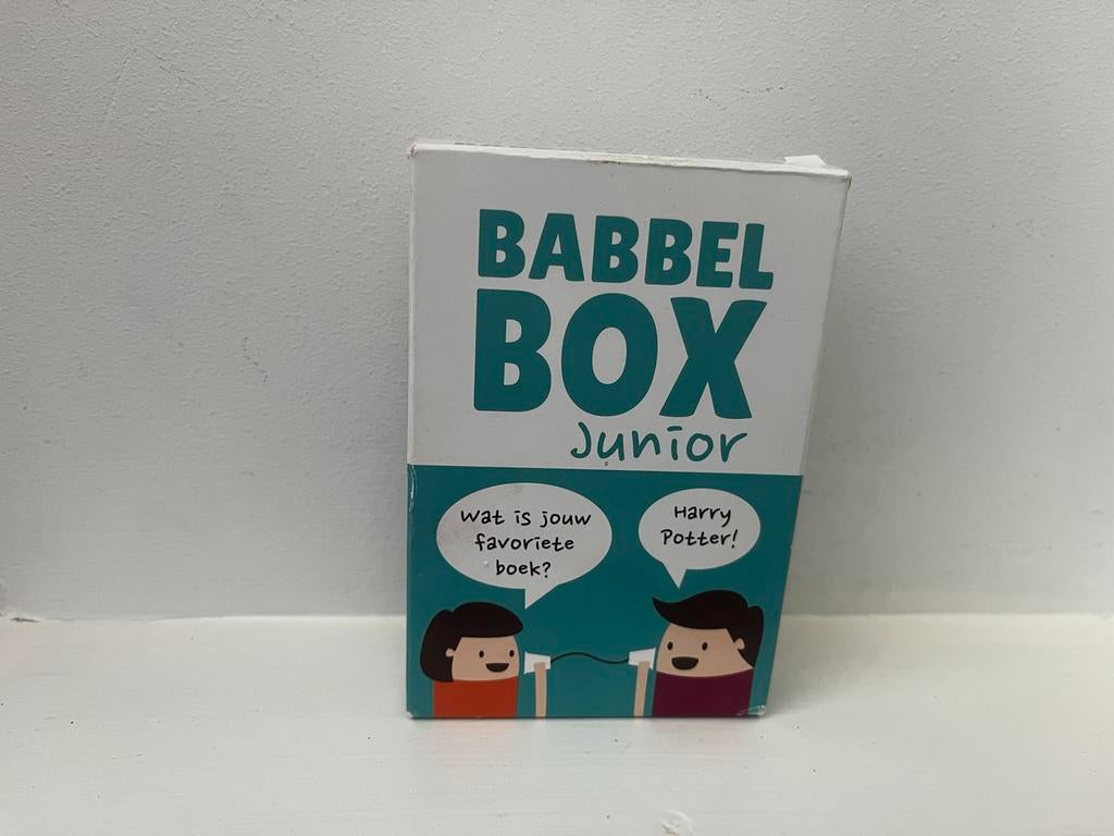 Babbel Box Junior voor het hele gezin, vanaf 8 jaar, Drie of vier spelers, Ophalen of Verzenden, Zo goed als nieuw