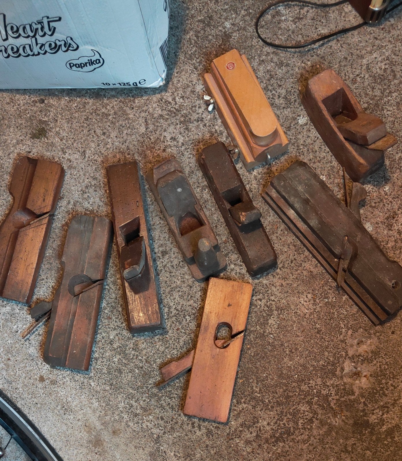 Vintage houten schaven, Antiek en Kunst, Ophalen of Verzenden