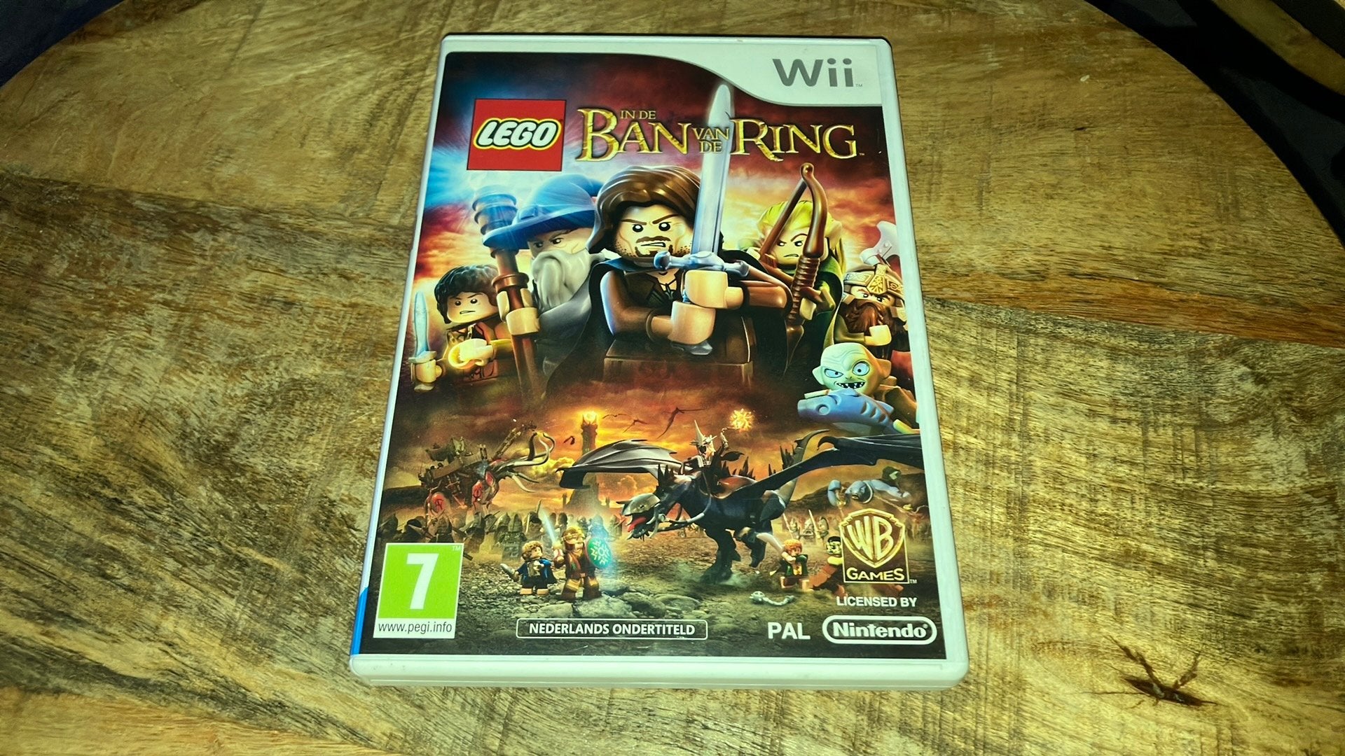 The Lord of the Rings The Fellowship of the Ring Lego Wii, Avontuur en Actie, 2 spelers, Ophalen of Verzenden, Zo goed als nieuw
