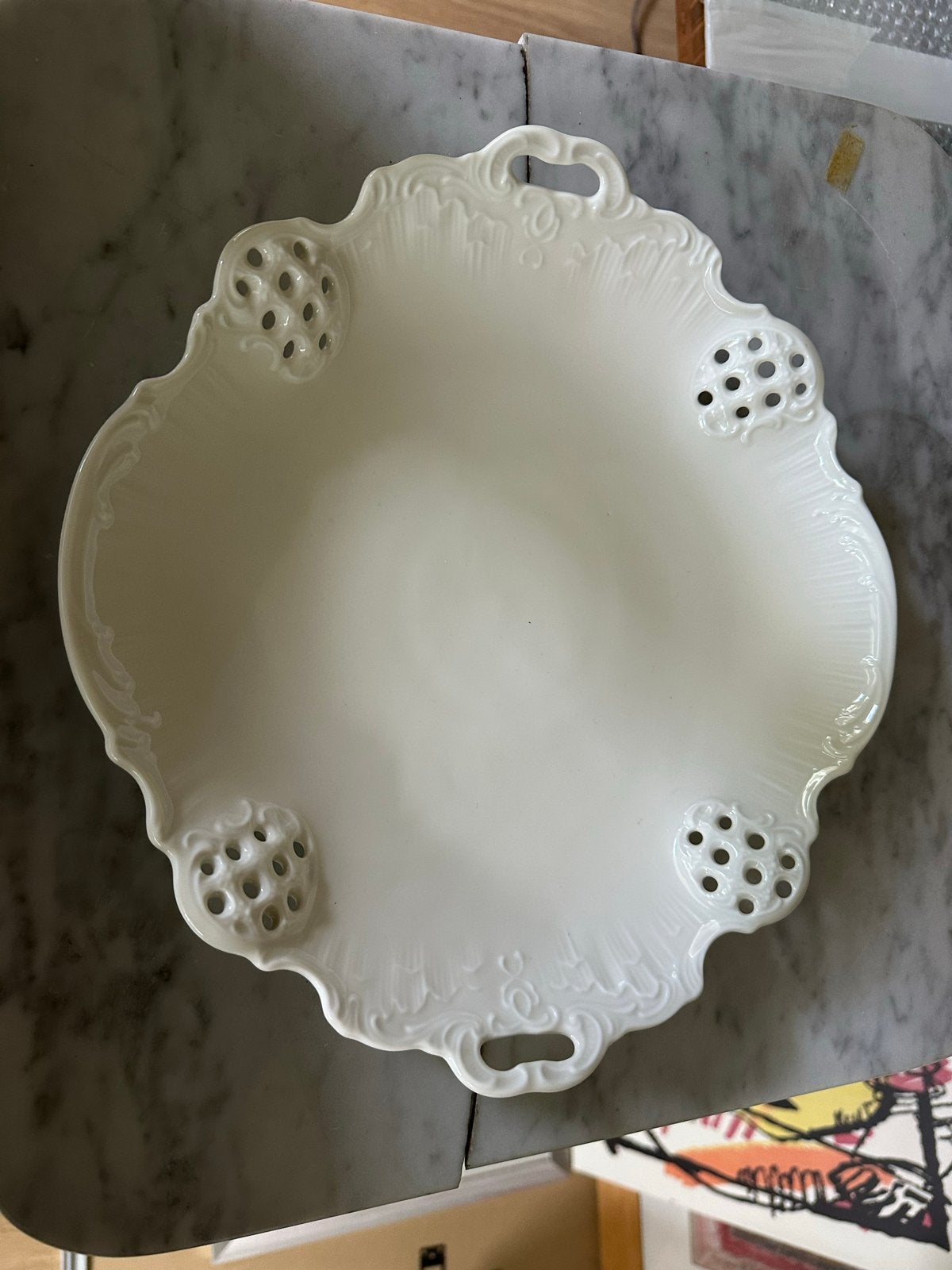 Rosenthal Moliere schaal - Wit porselein, Ophalen of Verzenden