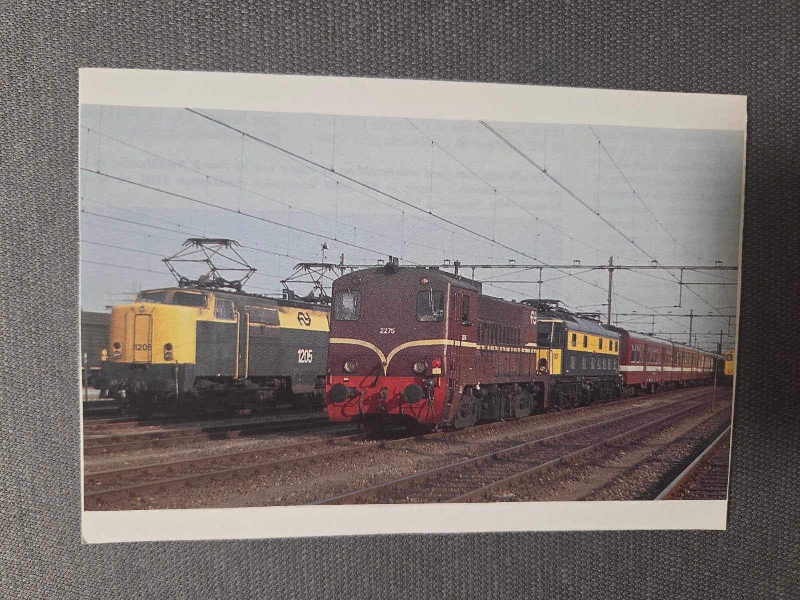 NS Loc 1501 "Diana" en NS D 2275 - Kaart of Prent, Ophalen of Verzenden