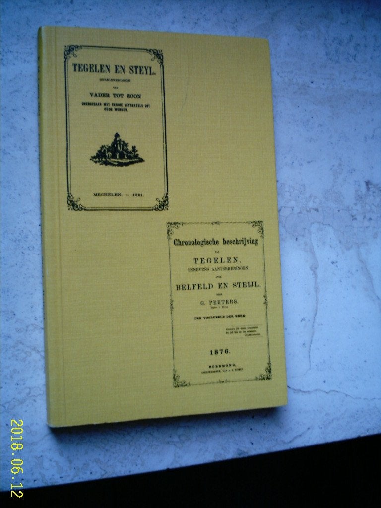 Tegelen en Steyl(Canoy,Peeters, Belfeld). , Boeken, Geschiedenis | Stad en Regio, Ophalen of Verzenden, Zo goed als nieuw