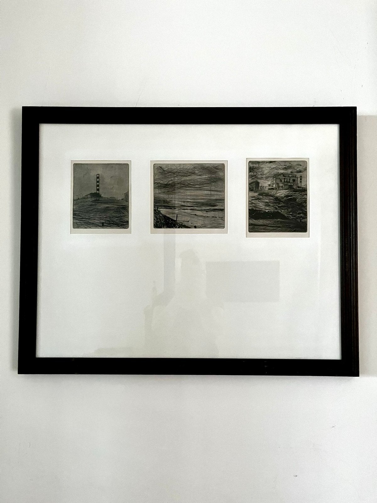 Villa Allegonda van Daniel Tavenier, gesigneerd en ingelijst, Ophalen, Gesigneerd, Landschap, 1950 - 1999
