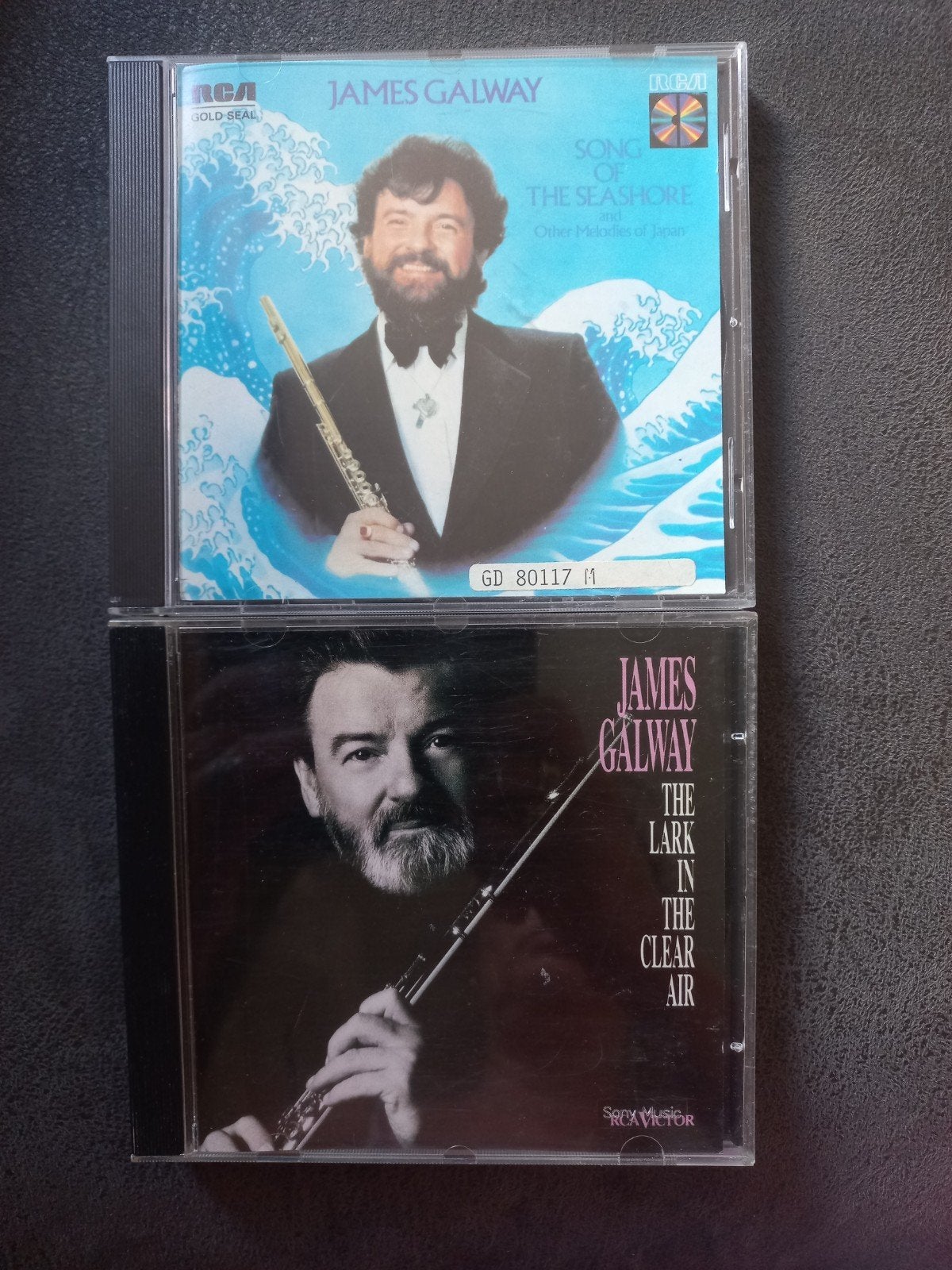 4x cd van James Galway, Ophalen