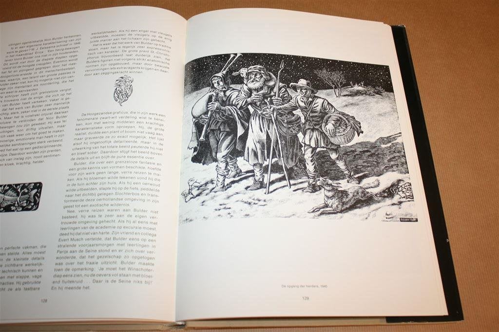 Boek. Nico Bulder, de houtgraveur., Ophalen of Verzenden
