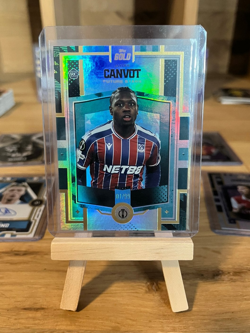 Jaydee Canvot Parallel 1/99 - Topps Gold UCC 2025/26, Ophalen of Verzenden, Zo goed als nieuw, Buitenlandse clubs, Spelerskaart