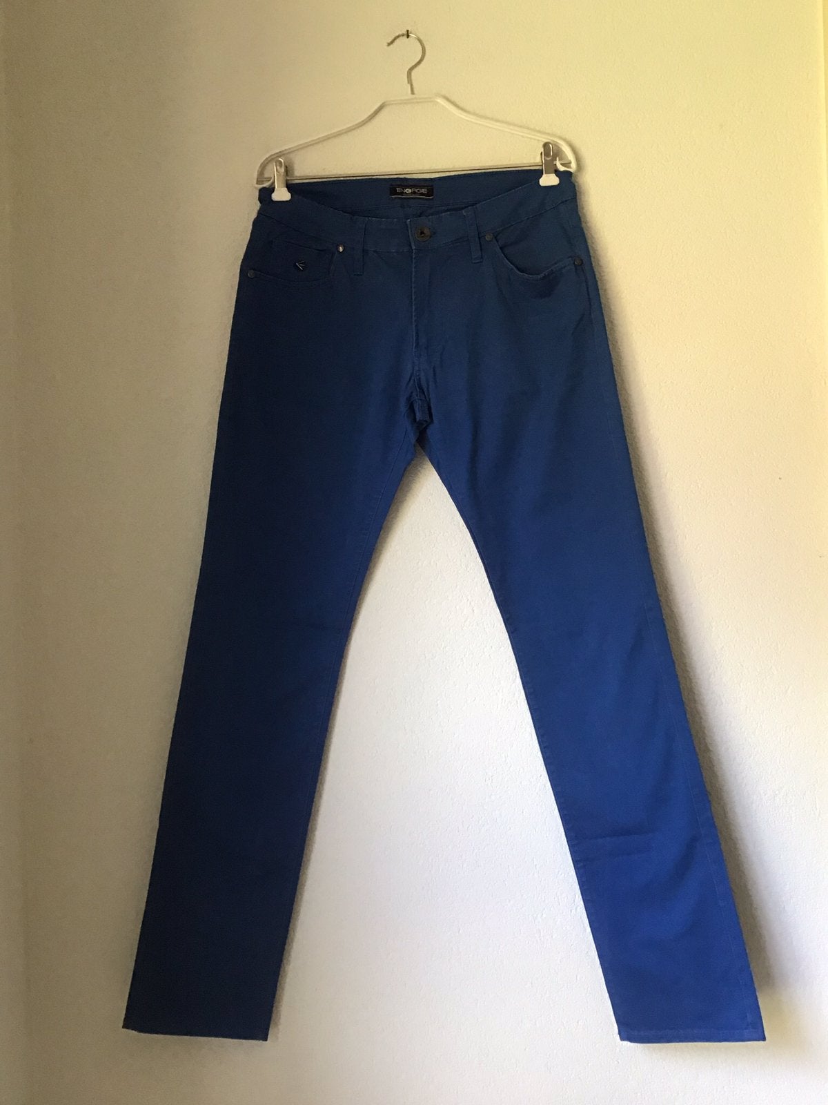 Energie Broek blauw maat 31/34, Ophalen of Verzenden, Zo goed als nieuw, Maat 48/50 (M), Blauw