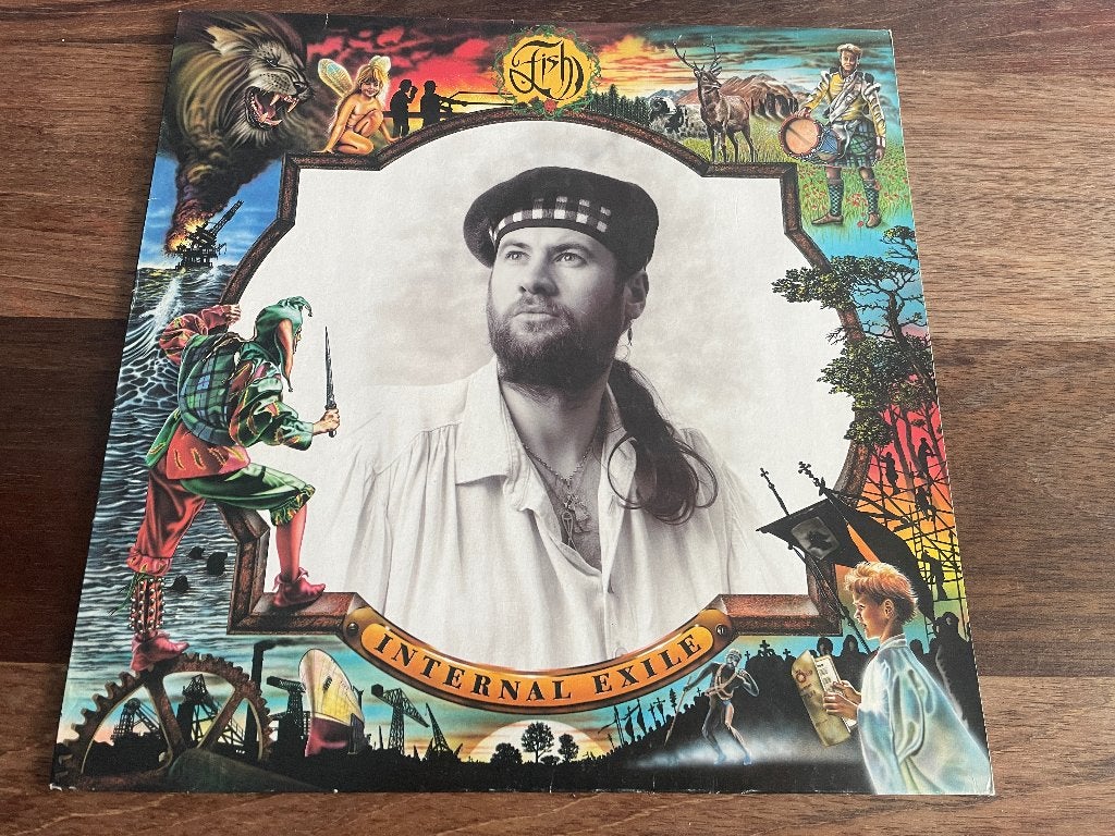 Vinyl LP Fish Internal Exile ( Marillion ), LP, Ophalen of Verzenden, 12 inch, Progressive Rock