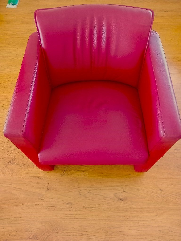 stoelen, Ophalen, Gebruikt, Twee, Leer
