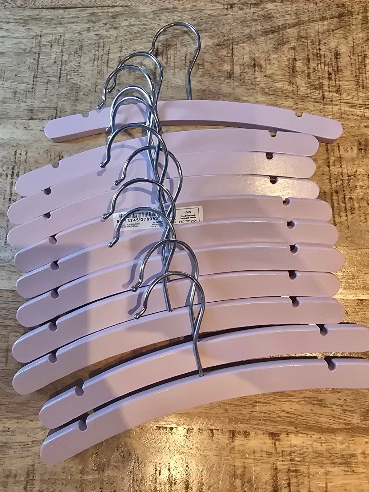 12  Roze Kinder/Baby Hangers, Kleding | Dames, Kledinghangers, Ophalen of Verzenden