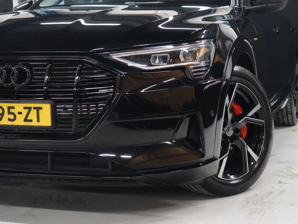 Audi e-tron Sportback 55 quattro edition 95 kWh [CRUISE CONT, Auto's, Audi, Automaat, 131 €/maand, Zwart, 95 kWh