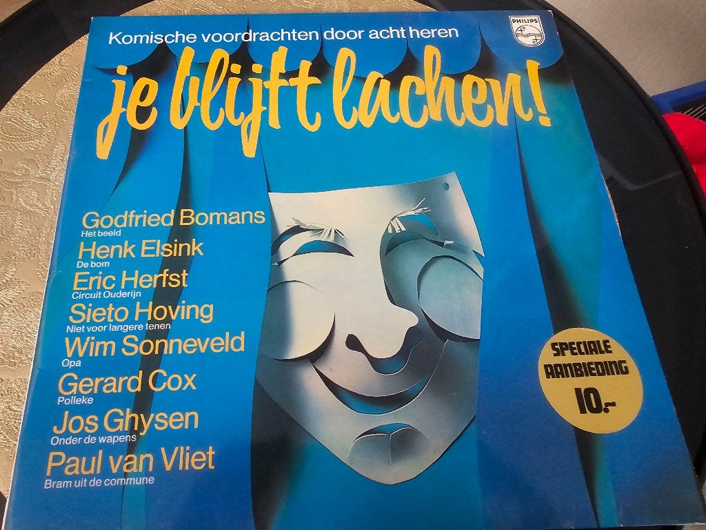 Je Blijft Lachen!, Ophalen of Verzenden, Barok, Gebruikt, Overige formaten