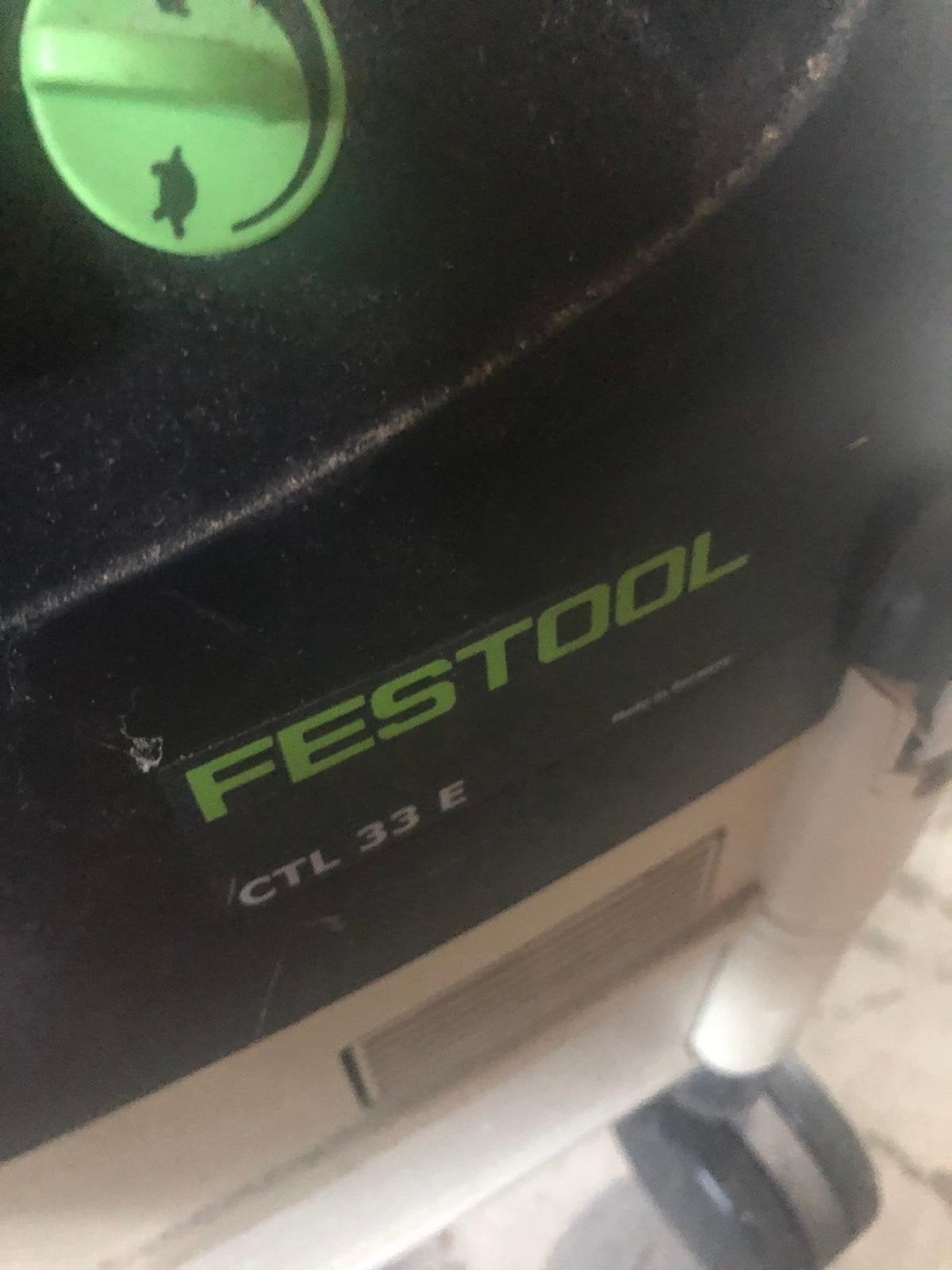 Festool stofzuiger zgan met dubbele extra slang, Ophalen, Zo goed als nieuw