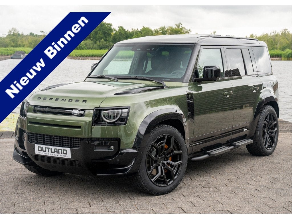 Land Rover Defender 110 P300e 110 X-Dynamic HSE | Outland Ed, Auto's, Land Rover, Gebruikt, Zwart, 4 cilinders, 3000 kg