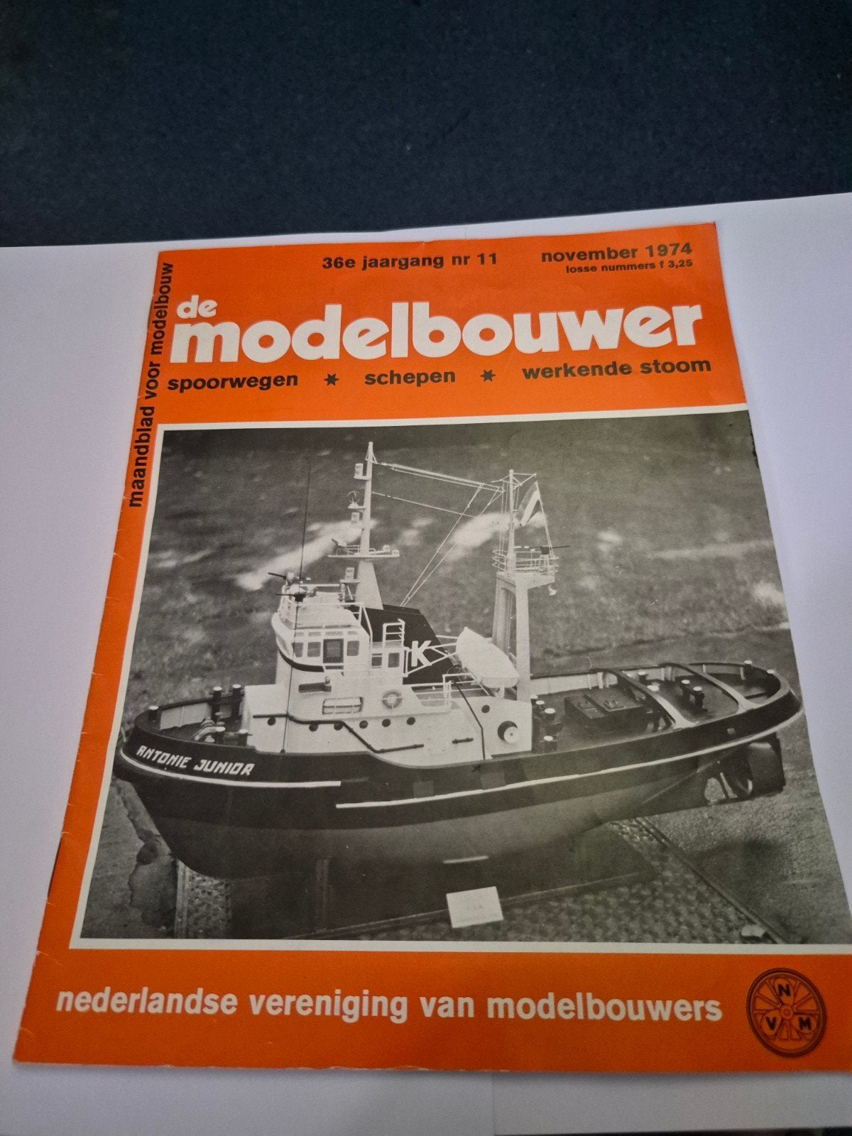De Modelbouwer - November 1974 - Tijdschrift, Ophalen of Verzenden
