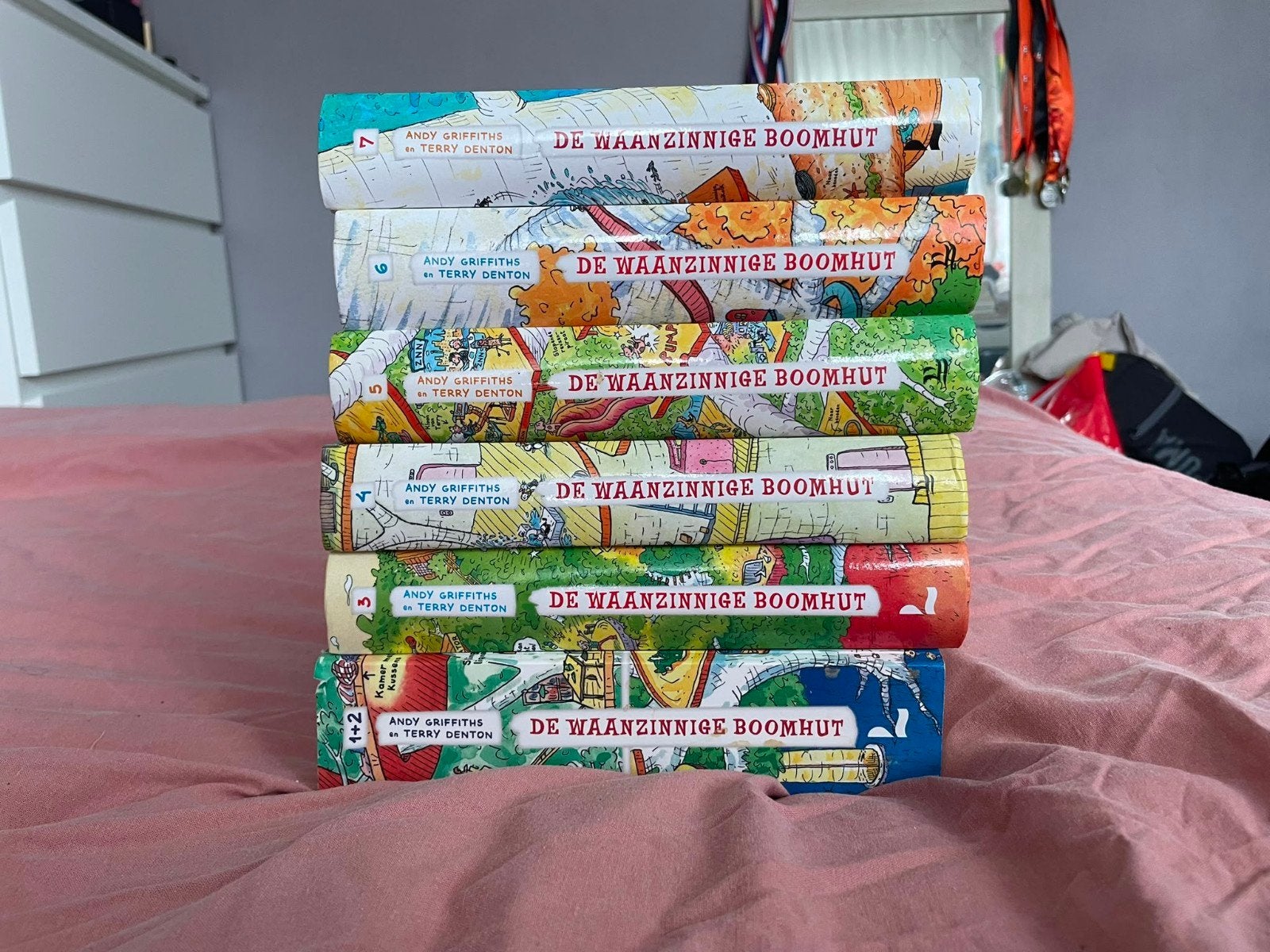 De Waanzinnige Boomhut serie - 6 boeken, Boeken, Ophalen of Verzenden, Zo goed als nieuw, Anders Griff