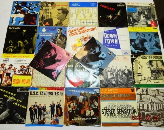 Jazz van Nederlandse bodem op 45 toeren, Gebruikt, 7 inch, Ophalen of Verzenden, EP
