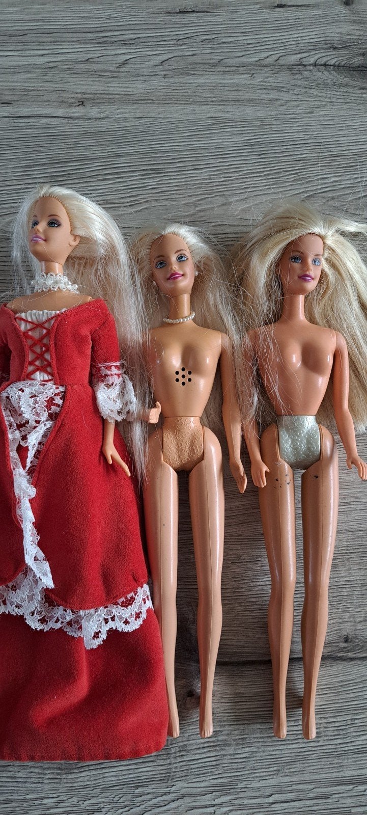 Barbie poppen - set van 3, Ophalen of Verzenden, Gebruikt, Barbie