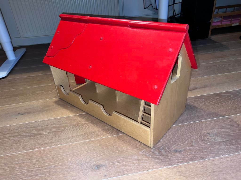 Van Dijk Toys Houten Speelgoed Boerderij, Kinderen en Baby's, Speelgoed | Houten speelgoed, Zo goed als nieuw, Ophalen