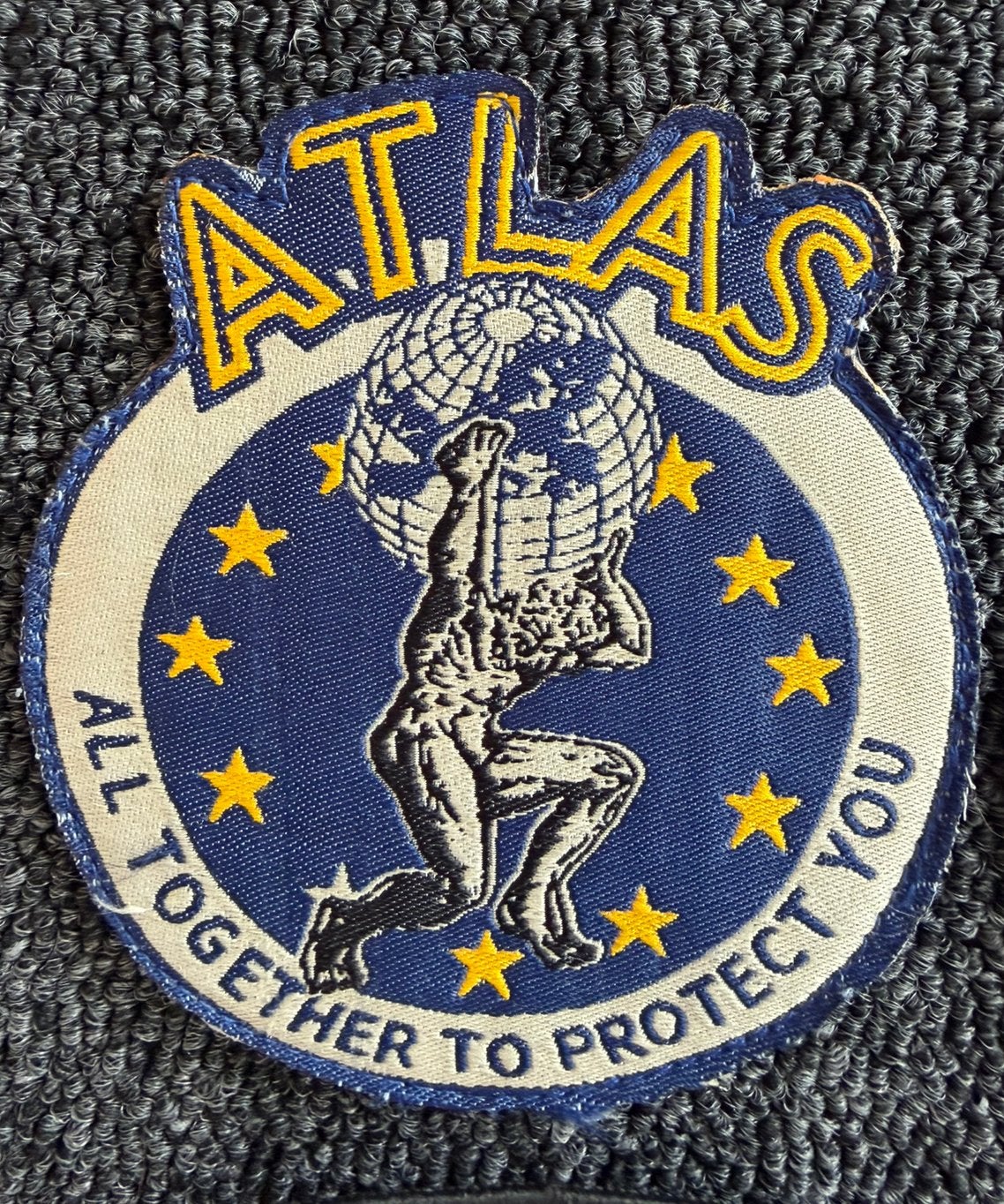 Stoffen ATLAS patch, Ophalen of Verzenden, Luchtmacht, Nederland, Embleem of Badge