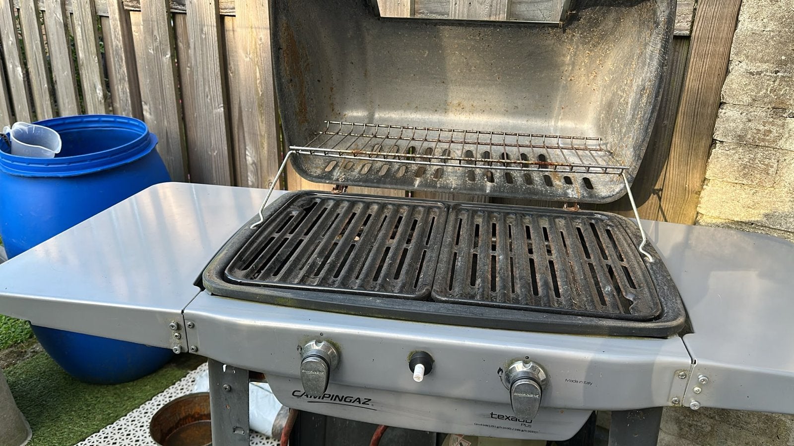 Campingaz gasbarbecue, Ophalen, Gebruikt