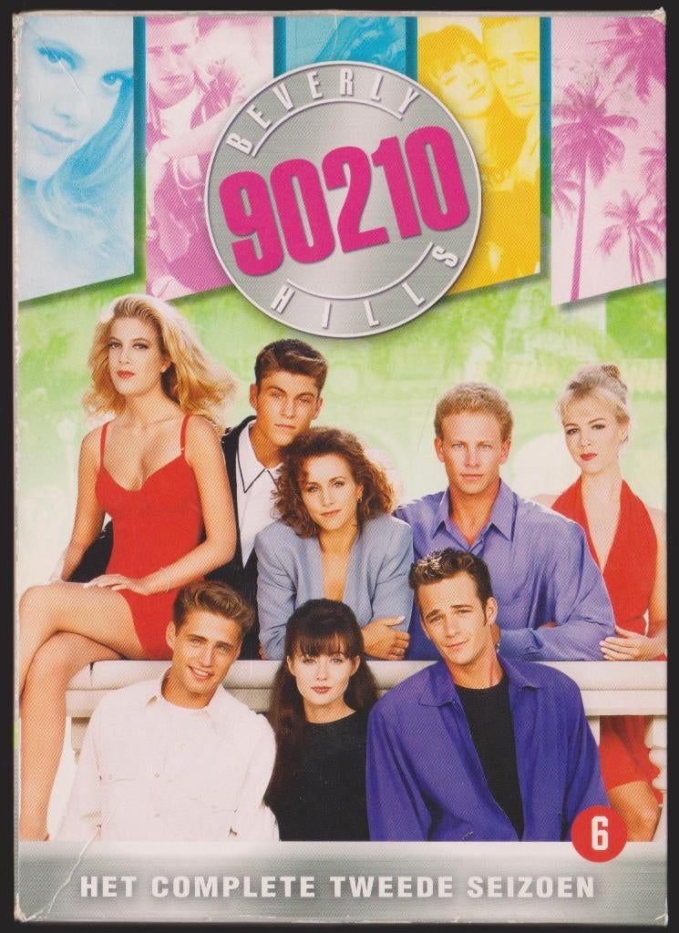 Beverly Hills 90210 Seizoen 2. DVD. Drama. 8 DVD’s boxset., Boxset, Drama, Ophalen of Verzenden, Zo goed als nieuw