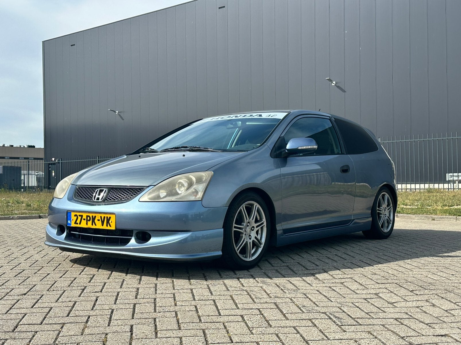 Honda Civic 1.4 I LS 3DR 2004 Blauw, Auto's, Honda, Voorwielaandrijving, 4 cilinders, 1396 cc, Blauw