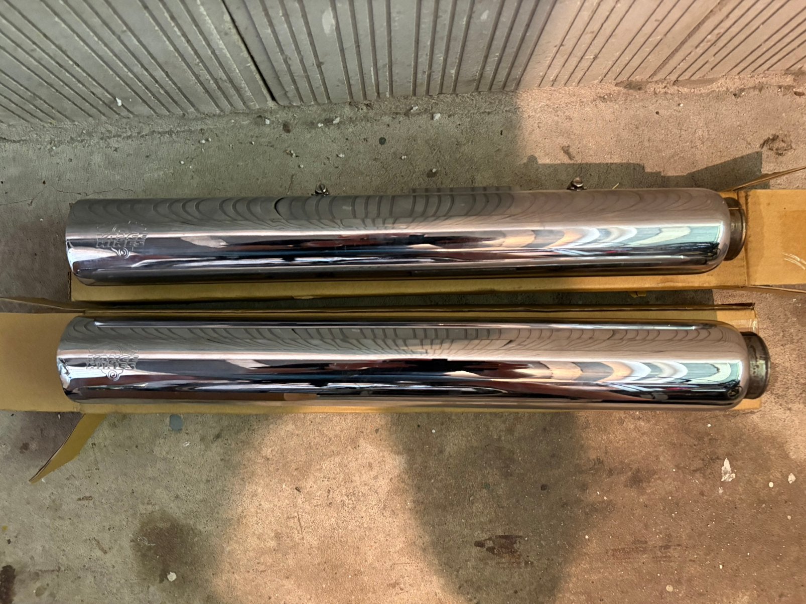 Vance & Hines slip on uitlaat dempers, Ophalen of Verzenden, Gebruikt