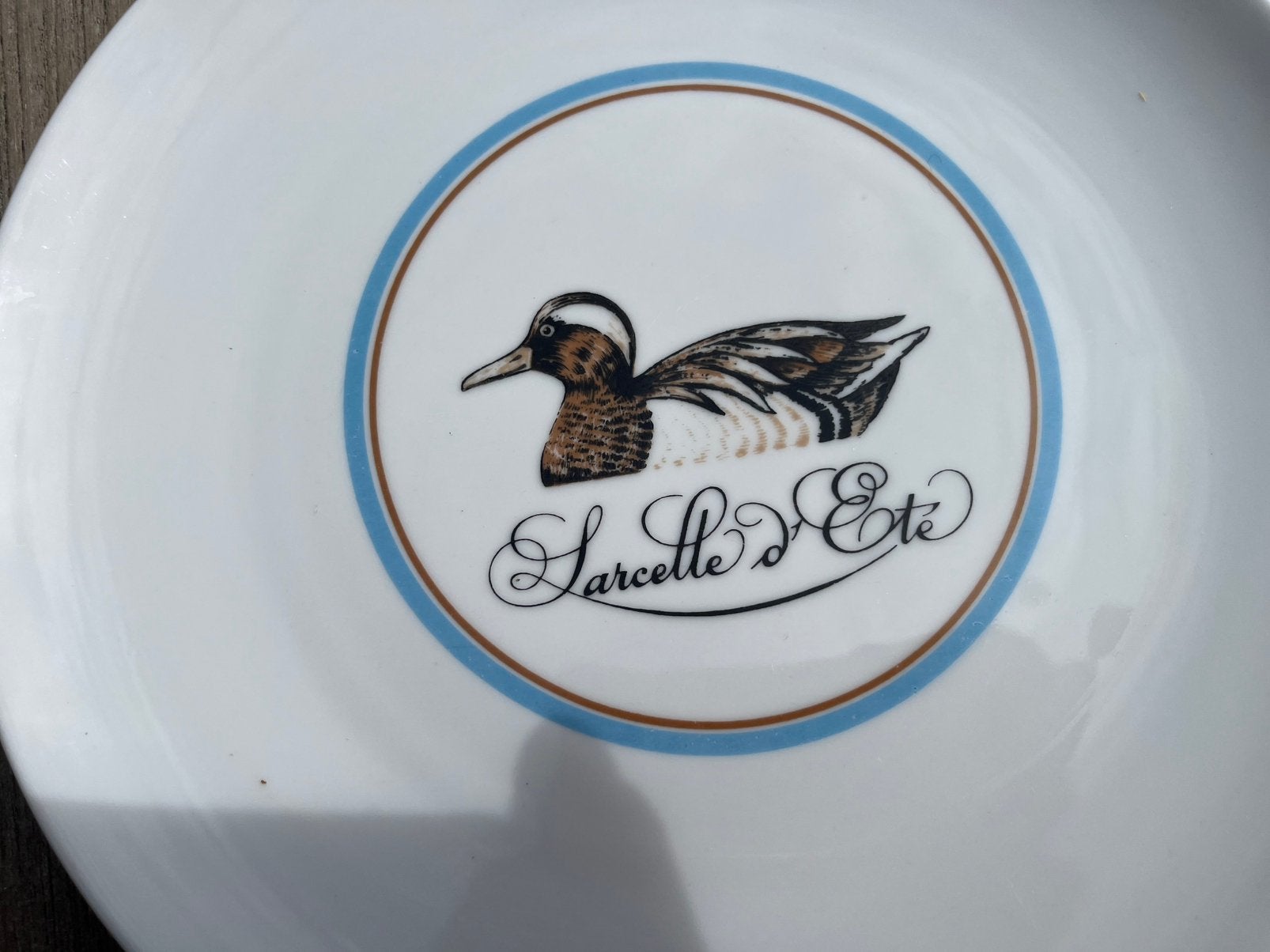 30 delig porselein servies porcelaine d’ateuil paris france, Ophalen