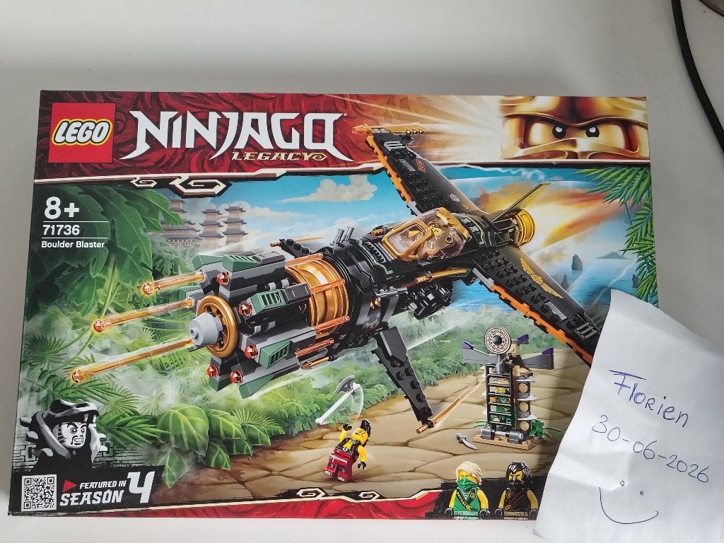 Lego 71736 Ninjago Boulder Blaster, Kinderen en Baby's, Speelgoed | Duplo en Lego, Nieuw, Lego, Complete set, Compleet, Ongeopend/sealed