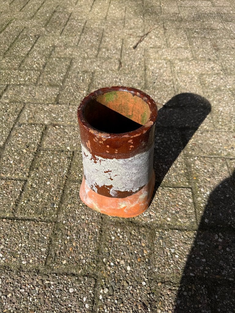 2 gebruikte schoorsteenpotten inmetselbaar, Gebruikt, Overige typen, Ophalen of Verzenden, Minder dan 5 m²