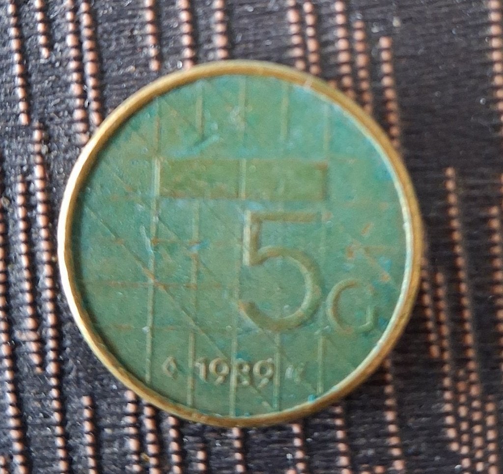 5 Gulden munt 1989, Postzegels en Munten, Munten | Nederland, Ophalen of Verzenden, Koningin Beatrix, 5 gulden, Losse munt