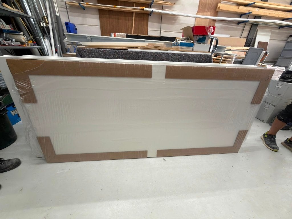 Skantrea binnendeur met kozijn, Ophalen, Hout, 80 tot 100 cm, Binnendeur