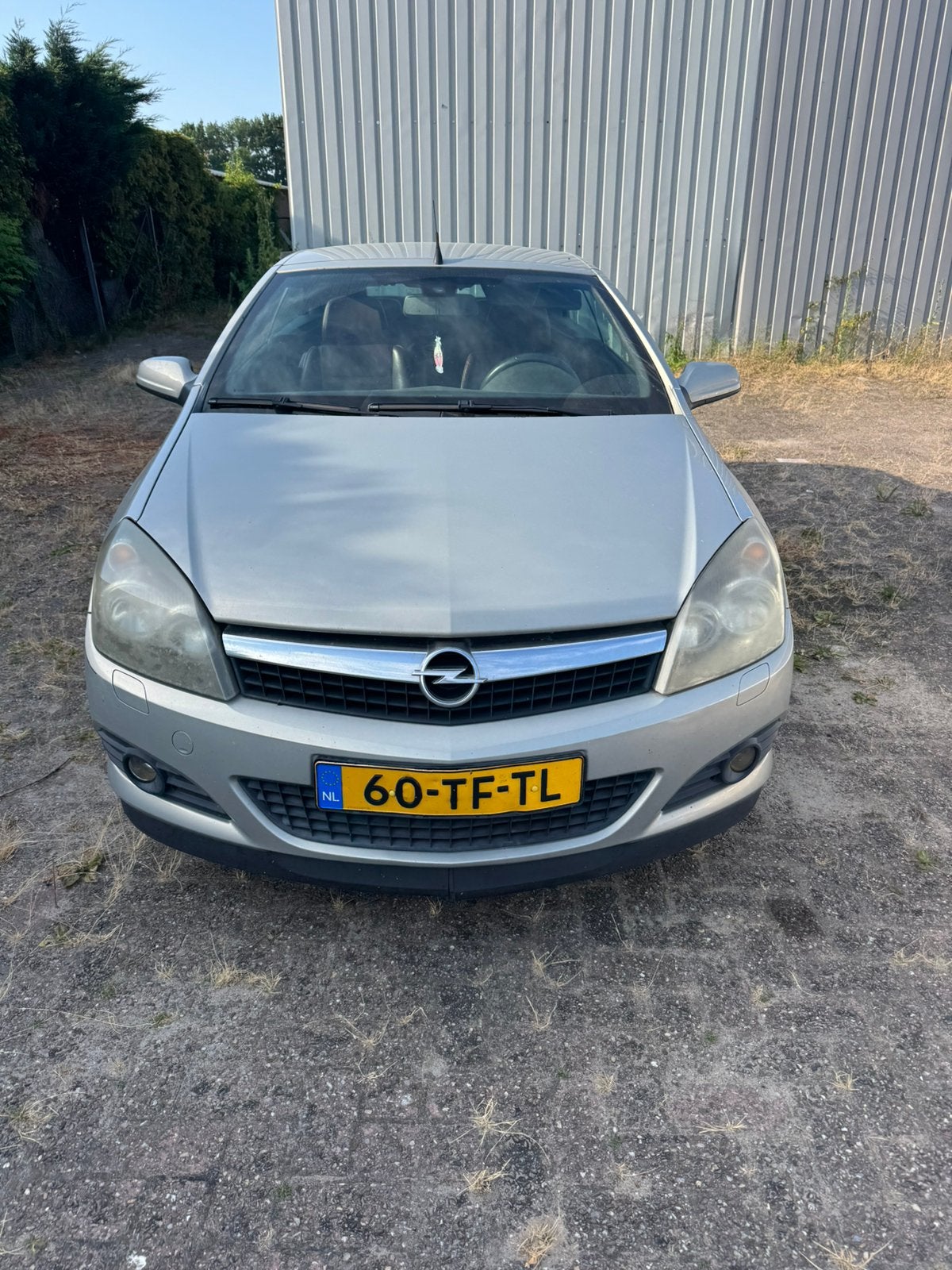 Opel Astra 1.6 16V Twintop 2006 Grijs, Auto's, Voorwielaandrijving, 745 kg, 4 cilinders, Cabriolet