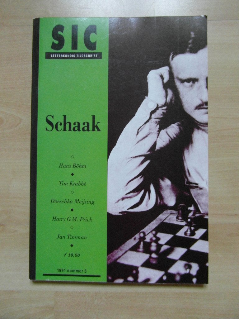 SIC schaken boek 1991, Hobby en Vrije tijd, Denksport en Puzzels, Ophalen of Verzenden, Minder dan 500 stukjes, Gebruikt, Schaken