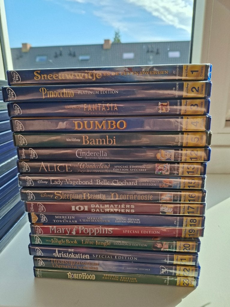 DISNEY dvd's ! NU OF NOOIT SLECHTS 2 EURO !!!, Cd's en Dvd's, Dvd's | Tekenfilms en Animatie, Europees, Alle leeftijden, Ophalen of Verzenden